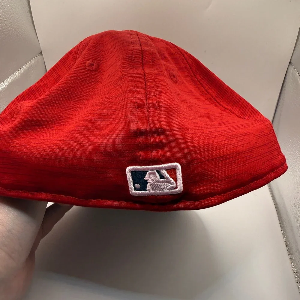 New Era 59FIFTY Los Angeles Angels MLB Club 23 Fitted Hat Red‎ Size 7